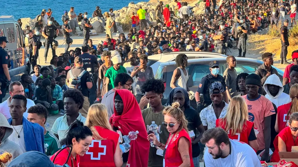 Migranten in Spanien - Ceuta