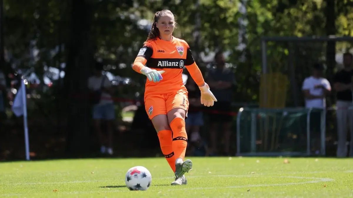 BAU // 2026.08.02, Deutschland, Stuttgart, Fußball VfB Stuttgart Frauen vs. Spvgg Greuther Fürth, Laura Giuliani (VfB)