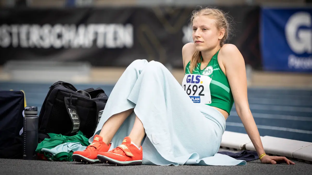 Johanna Göring wurde bei den Deutschen Titelkämpfen in Bochum Vizemeisterin im Hochsprung. Sie hat das Talent für ihren Sport nicht verloren - benötigte nur eine Pause.
