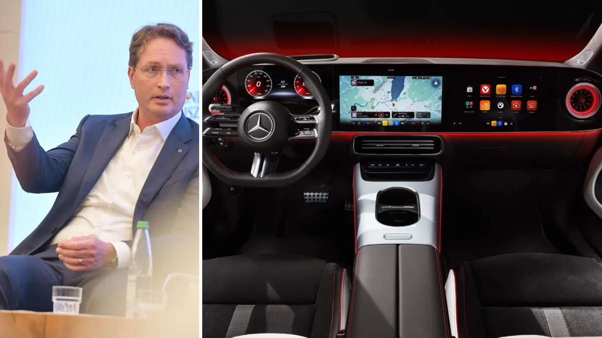Ola Källenius hat sich zum Interieur der Mercedes-Fahrzeuge geäußert.