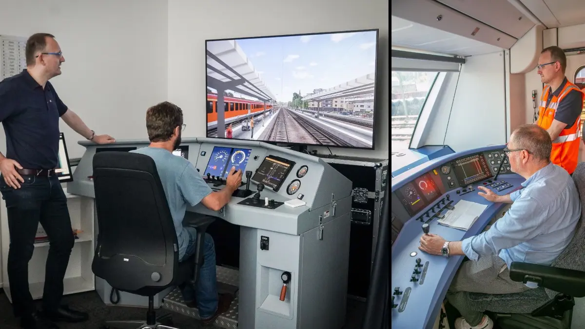 Bildcombo Ausbildung S-Bahnfahrer