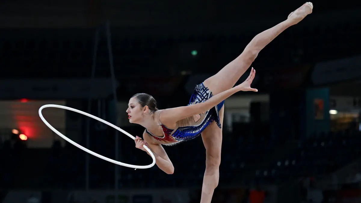 Anastasia Simakova bei der DM 2025.