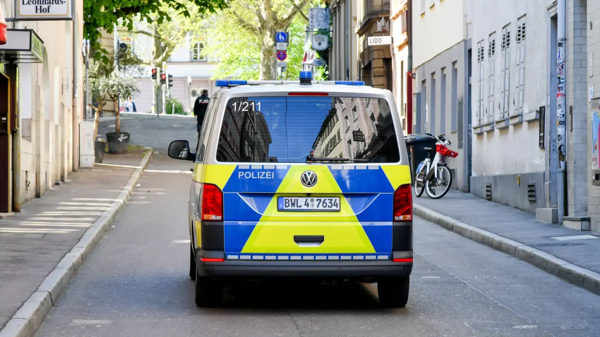 Polizei Stuttgart Leonhardsviertel