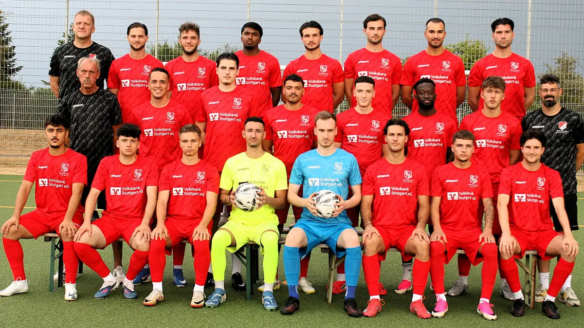 Fußball, Landesliga, TV Oeffingen, Mannschaftsfoto, Saison 2026/2027
