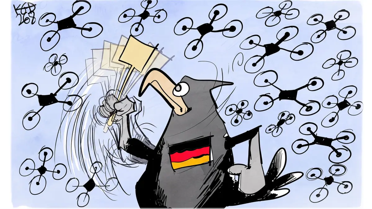 7. August 2026 (Kostas): Deutschland und die Drohnen.