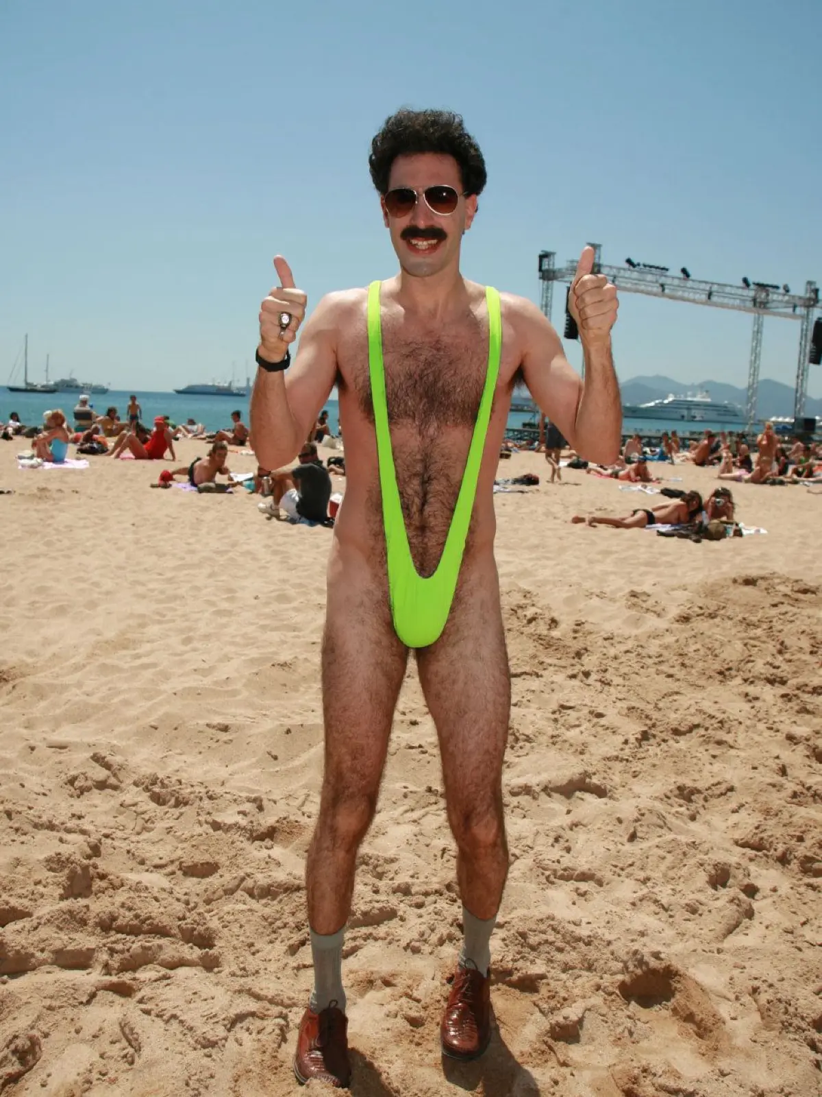Setzt als Mann ein Zeichen für Emanzipation: Sacha Baron Cohen als Borat im Mankini
