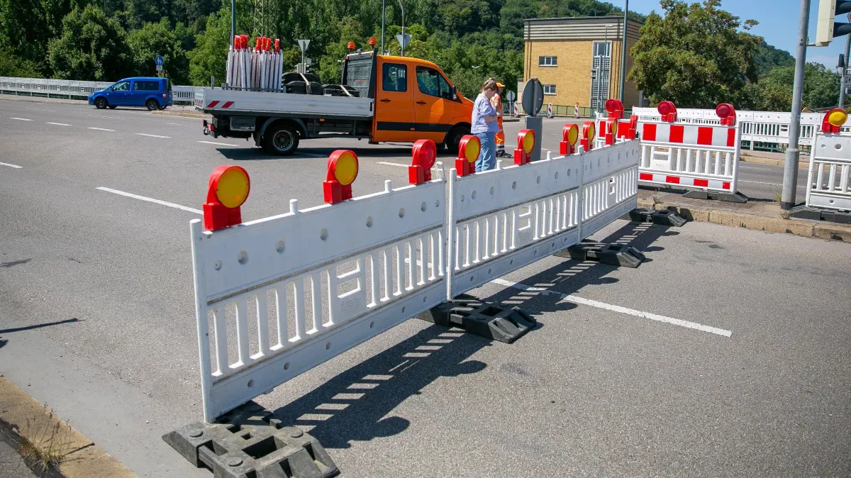 foto: Roberto Bulgrin
07. 08. 2026
Esslingen, Sperrung der Adenauerbruecke
