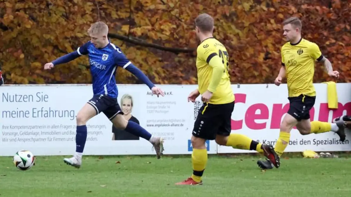 Den Ball und das Team im Blick: Michael Wamsler stellt die Mannschaft immer an die erste Stelle.