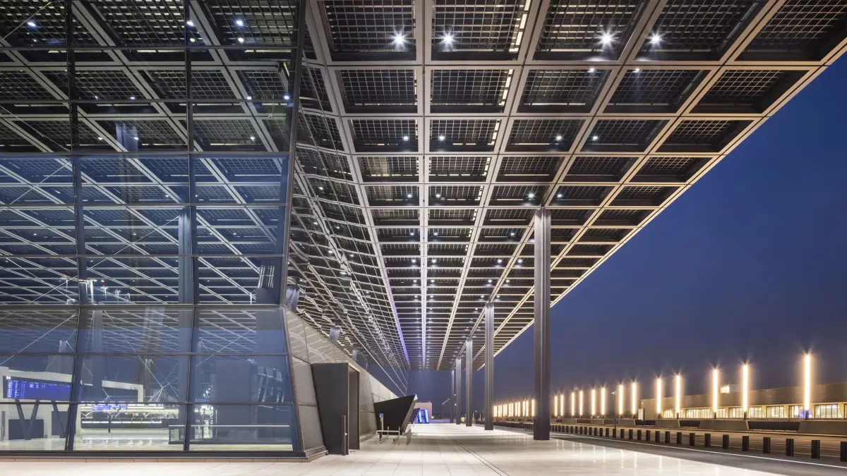 Terminal 3 Flughafen Frankfurt von MÄCKLER ARCHITEKTEN.