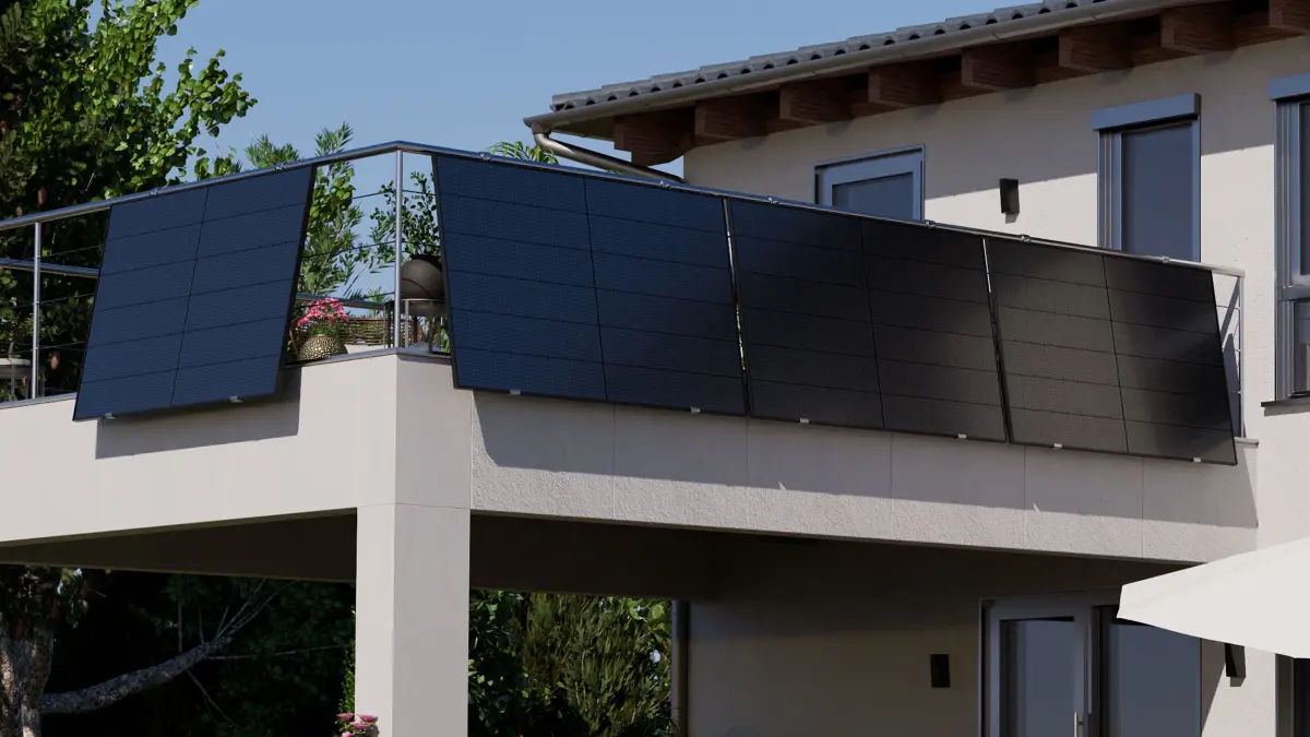Solarstrom, der nicht direkt verbraucht wird, wird gespeichert und kann später genutzt werden.