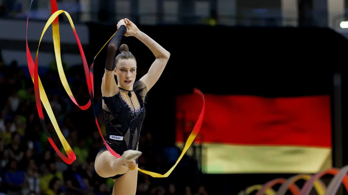 Darja Varfolomeev bei den Finals 2026 in Hannover.