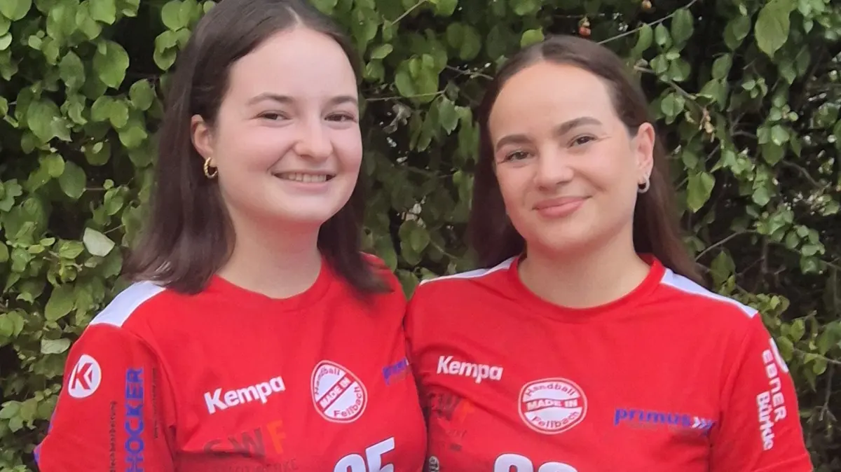 SV Fellbach, Handball, Schwestern, Nele (links) und Kim Göbbel