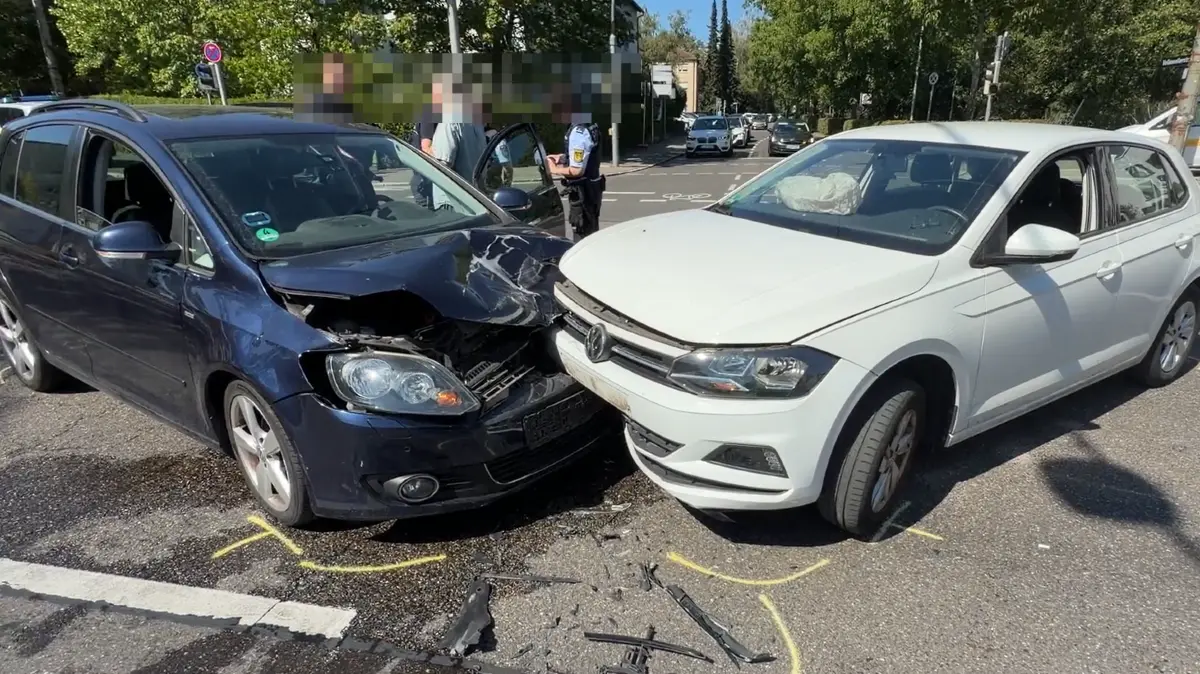 Unfall in Stuttgart-Vaihingen