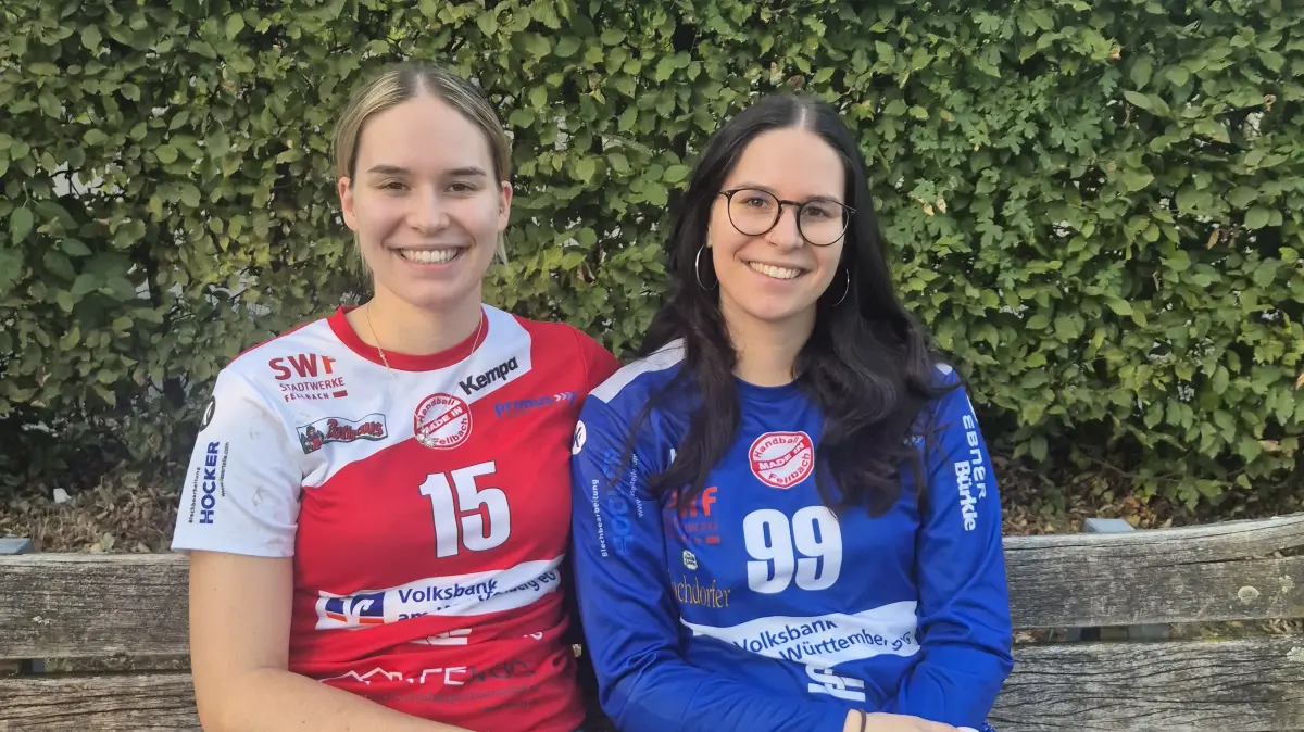 SV Fellbach, Handball, Geschwister im Sport, Schwestern, Isabell (links) und Sina Brachetti