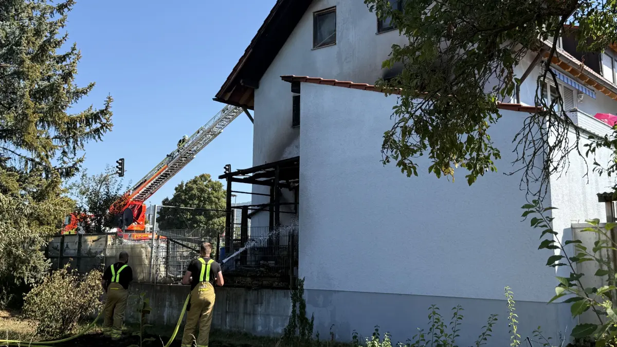 Feuerwehr, Polizei und Rettungsdienst waren vor Ort.