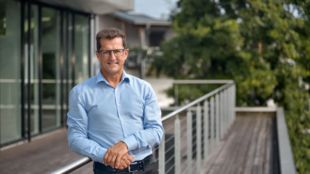 Peter Krause kam 1992 als Ingenieur zu Wolftechnik. Seit 2015 führt er das Unternehmen als alleiniger Geschäftsführer. Foto: Martin Wolf Wagner
