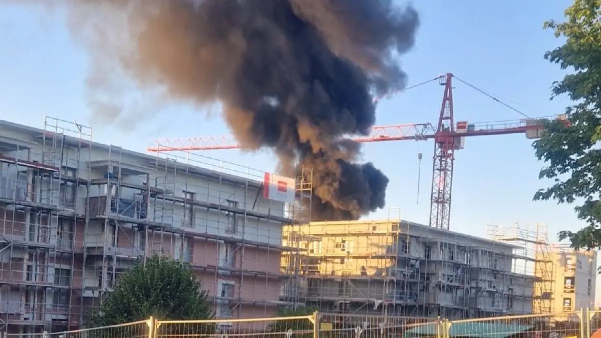 Brand in Stuttgart-Rot