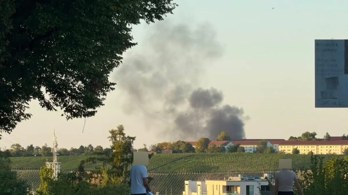 Brand in Stuttgart-Rot