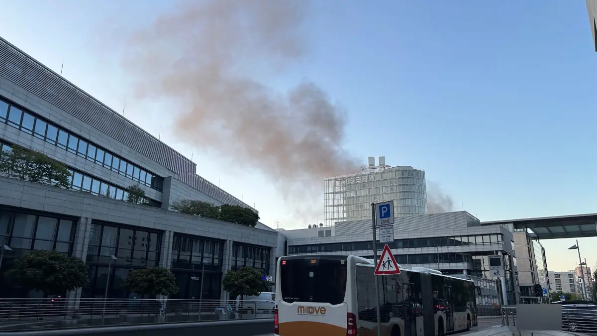Brand in Stuttgart-Rot