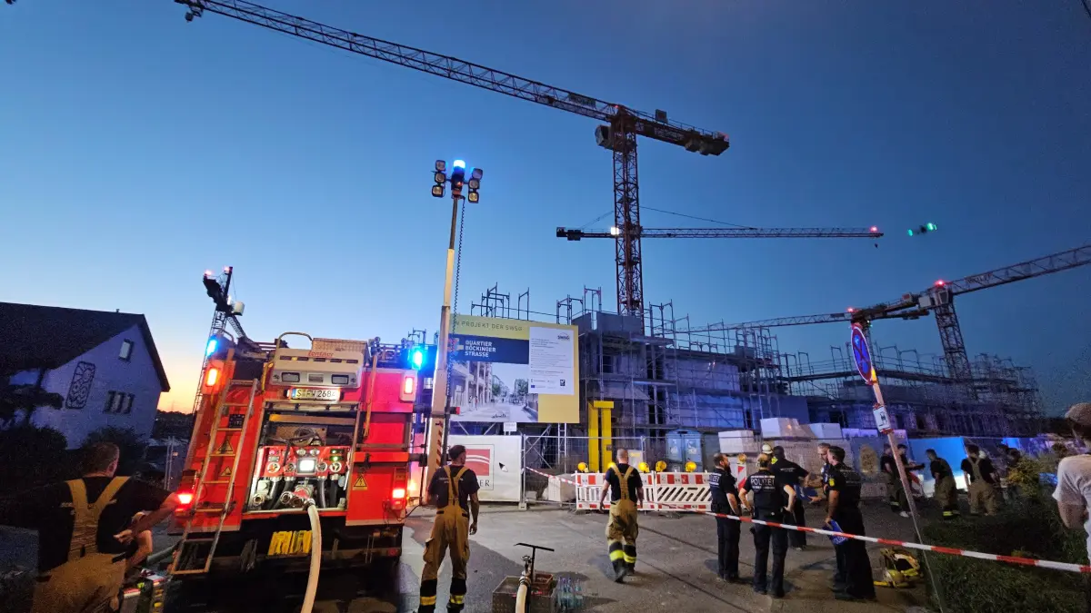 Brand in Stuttgart-Rot