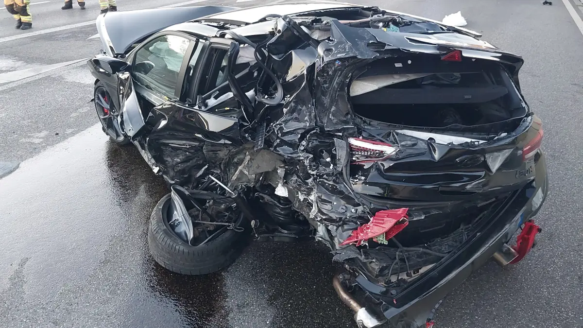 Unfall auf der A81