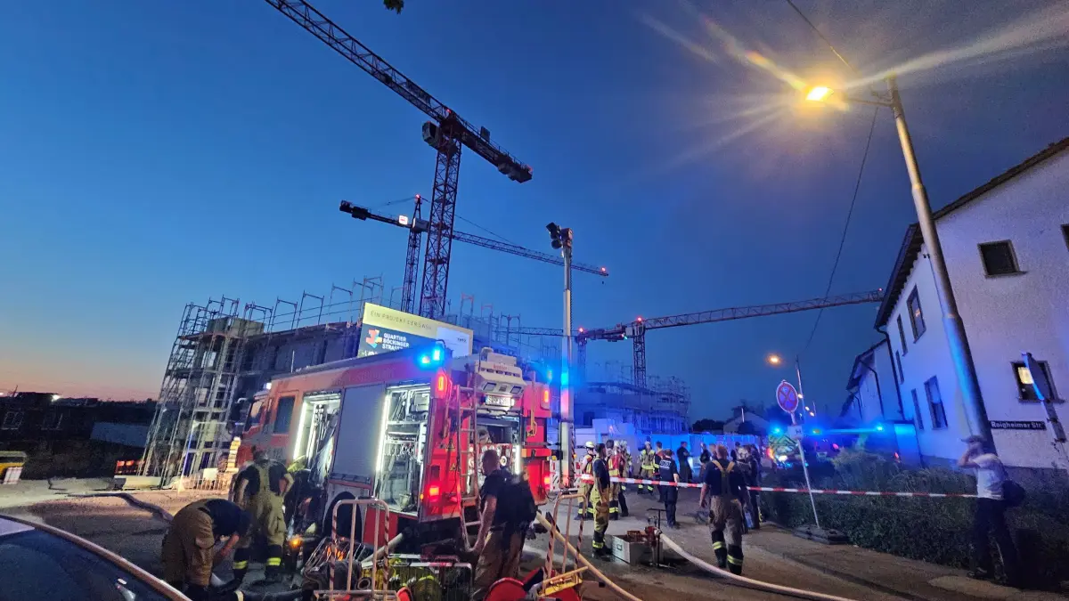 Brand in Stuttgart-Rot