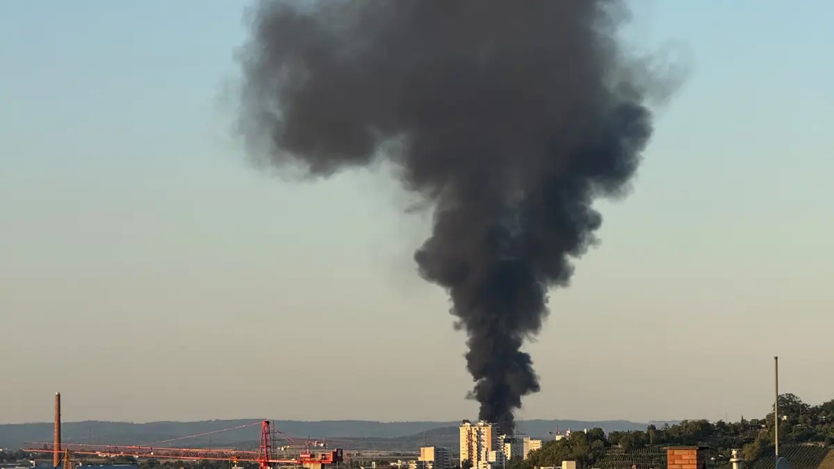 Brand in Stuttgart-Rot
