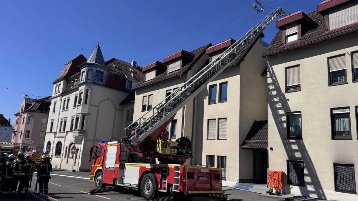 Brand Martin-Luther-Straße Ludwigsburg