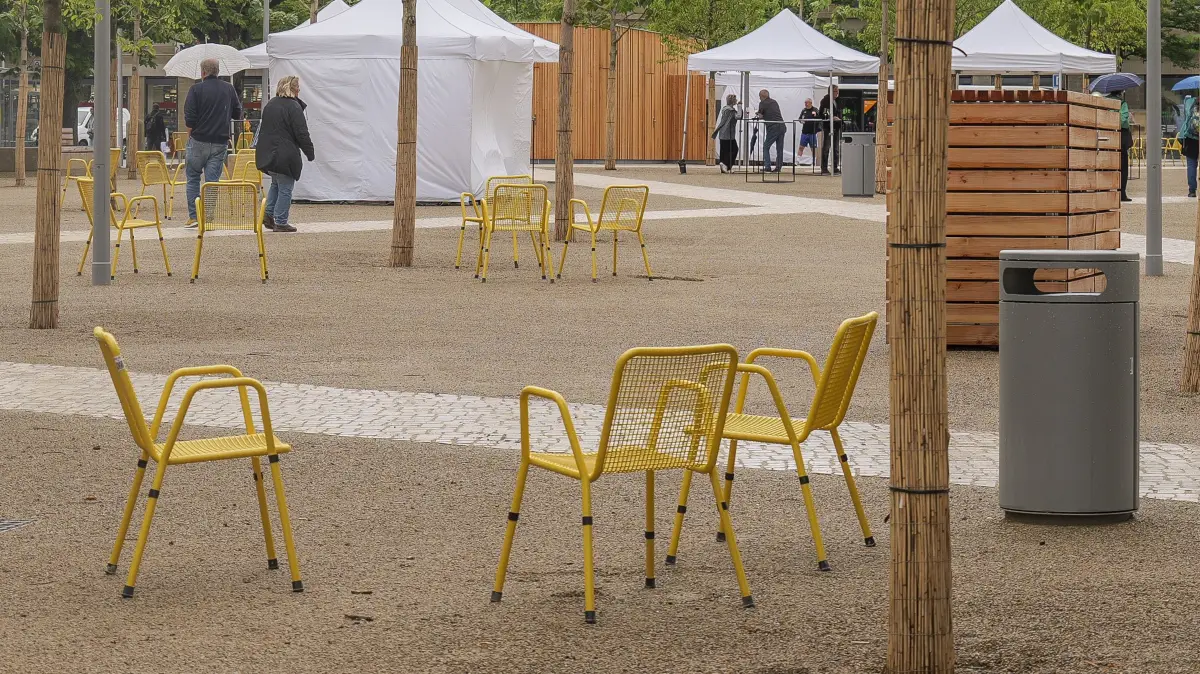 Ludwigsburg - Arsenalplatz ist jetzt nach der komplette Umbau fertig