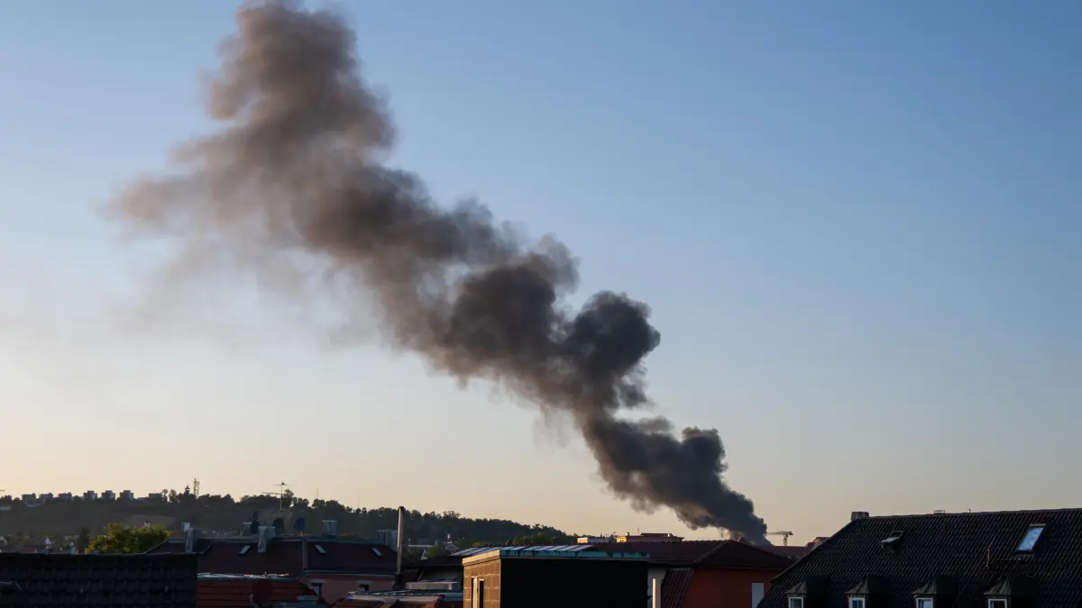 Brand in Stuttgart-Rot