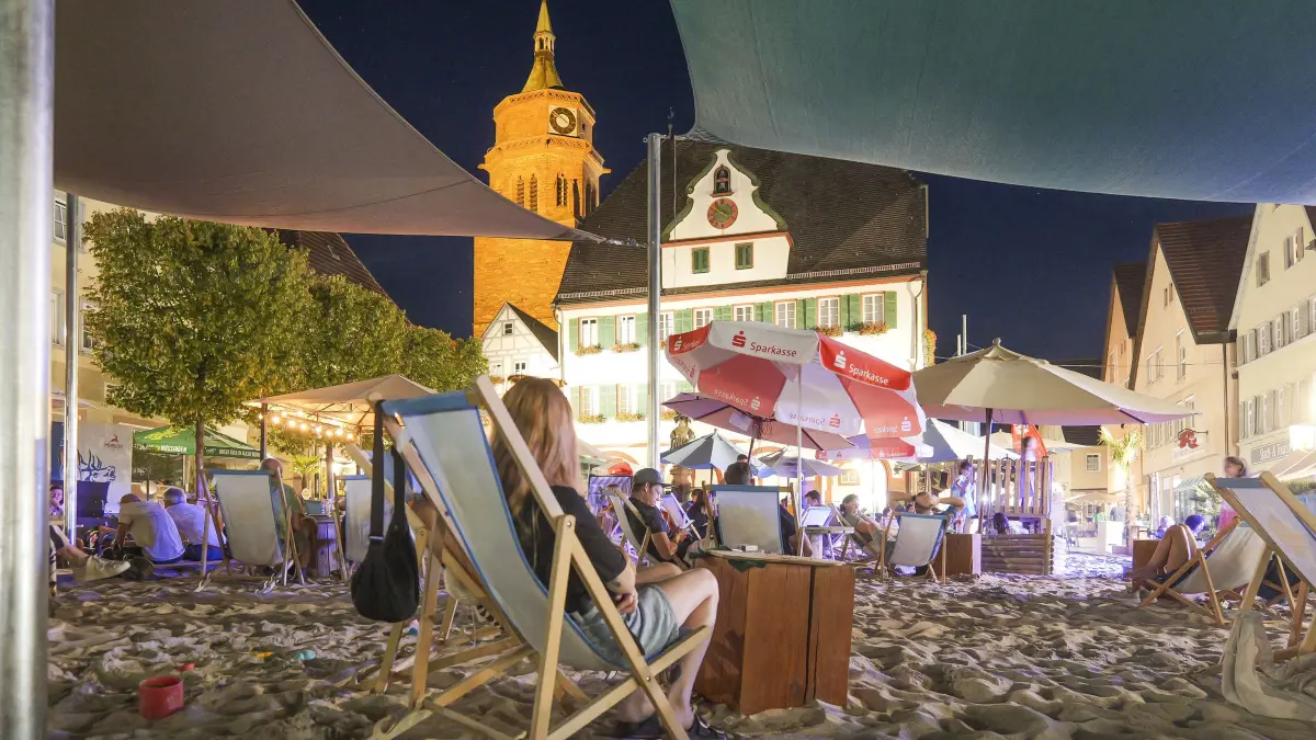 Strandsommer: Weil der Stadt Weilderstadt - Nach fünf Wochen ist Strandsommer vorbei