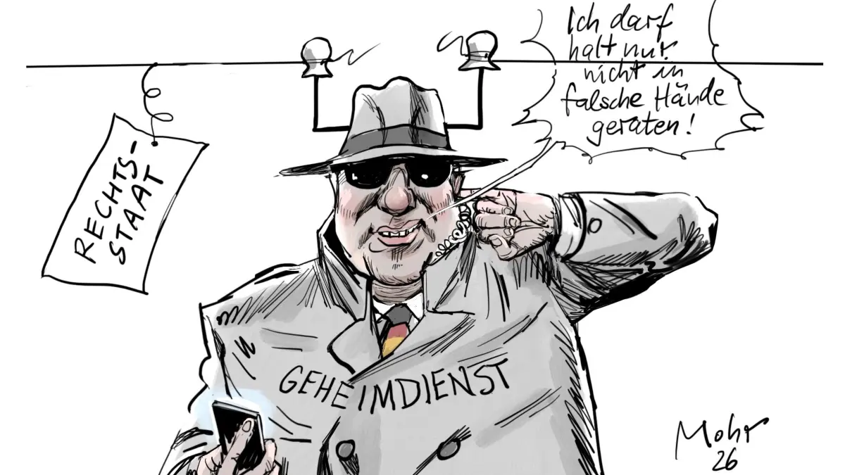 Karikatur Mohr