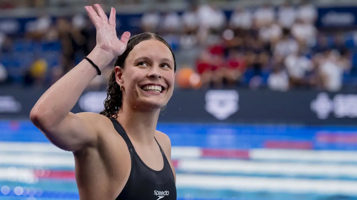 France, Paris, Centre Aquatique Olympique Metropole du Grand Paris, 14.08.2026, European Aquatics Championships, Day 14, Morning Session, Linda Roth, SC Magdeburg, Gemany, Photo by Eibner Pressefoto / Tino Henschel European Aquatics Championships, Day 14, Morning Session Paris *** France, Paris, Centre Aquatique Olympique Metropole du Grand Paris, August 14, 2026, European Aquatics Championships, Day 14, Morning Session, Linda Roth, SC Magdeburg, Germany, Photo by Eibner Pressefoto Tino Henschel European Aquatics Championships, Day 14, Morning Session, Paris Copyright: xEibnerxPressefotox