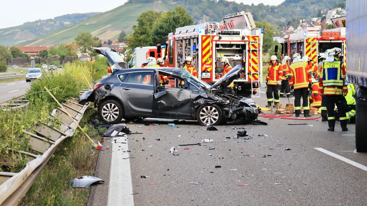 LKW-Unfall