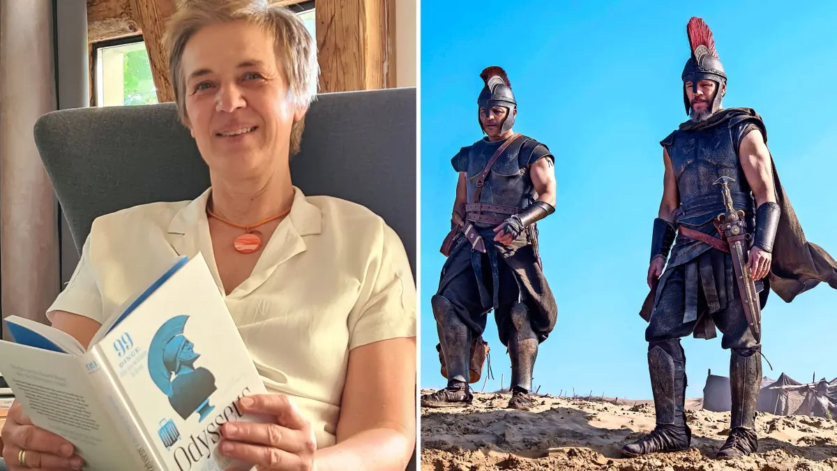 Wer den aktuellen Blockbuster „Odysseus“ im Kino gesehen hat und wissen möchte, was hinter dieser Geschichte steckt, greift zum neuen Buch der Esslinger Autorin Uta Korzeniewski „Odysseus & die Erfindung der Heldenreise“.