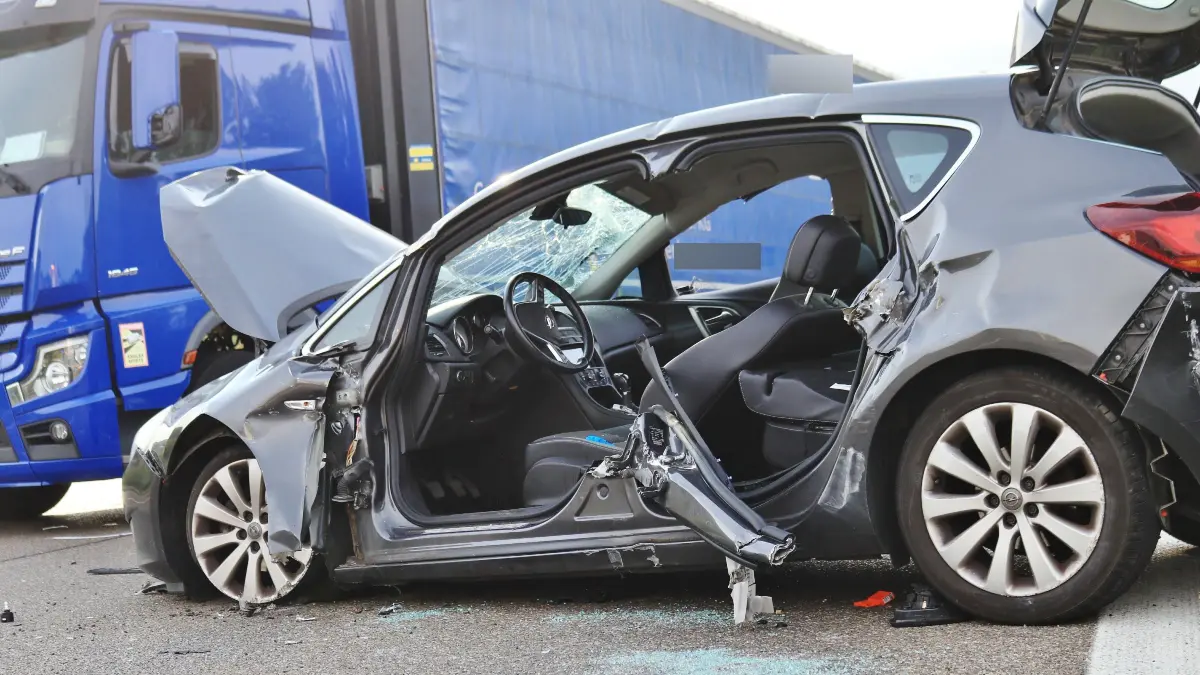 LKW-Unfall