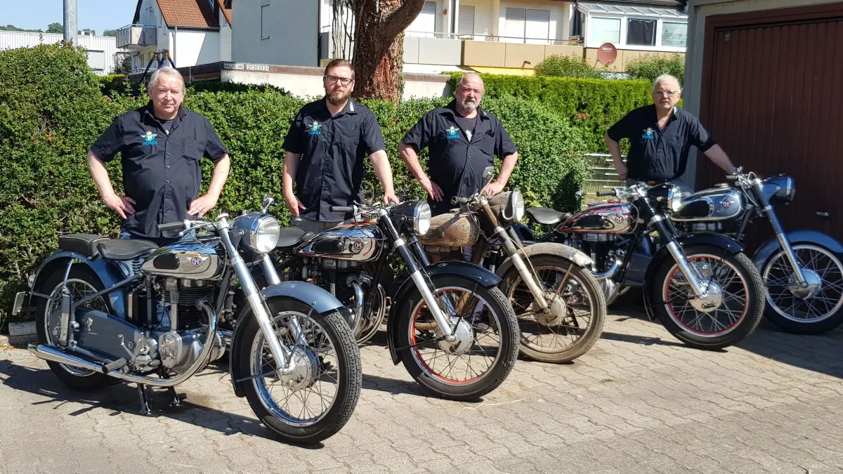 Wolfgang Rohde und seine Familie lieben und restaurieren alte Horex-Motorräder