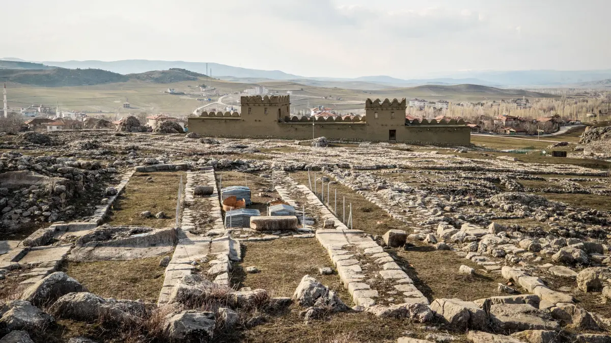Ruinen von Hattusa - die geheimnisvolle Hauptstadt der Hethiter in Anatolien.