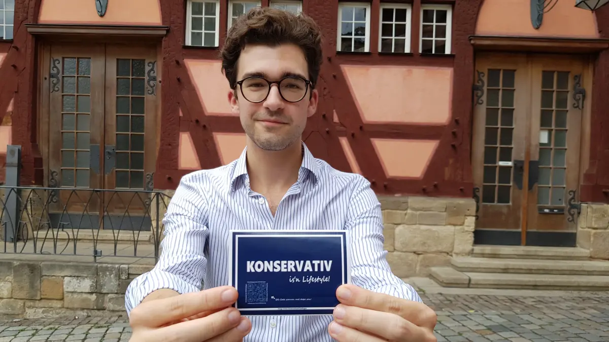 Esslingen - Lukas Schwarz - Kreisvorsitzender der JUngen Union