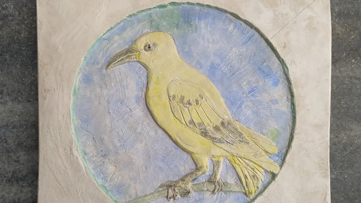 Pirol - Tonmedaillon