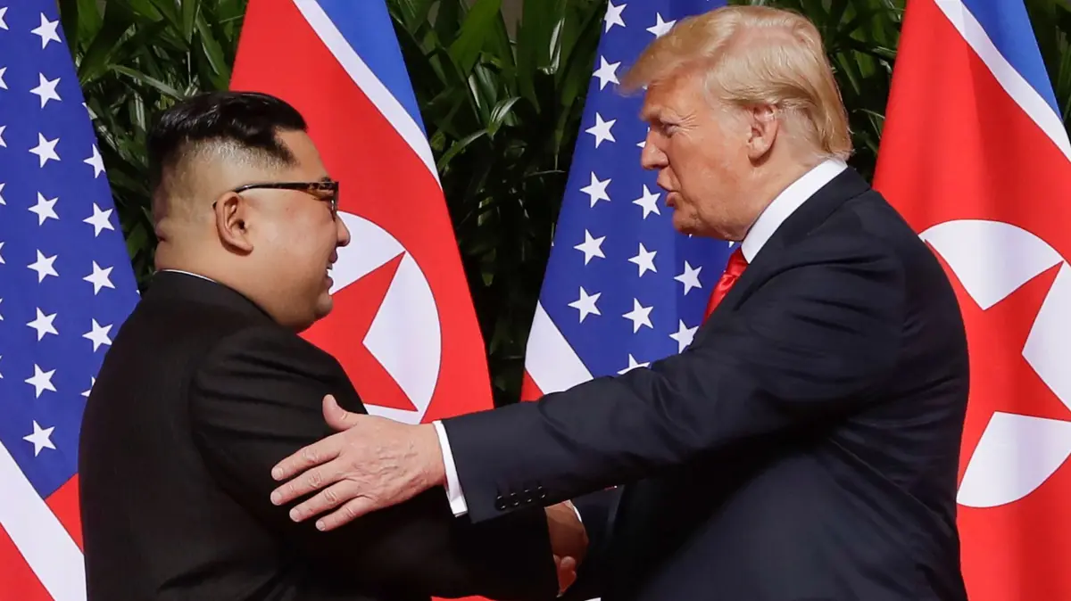 Donald Trump und Kim Jong Un