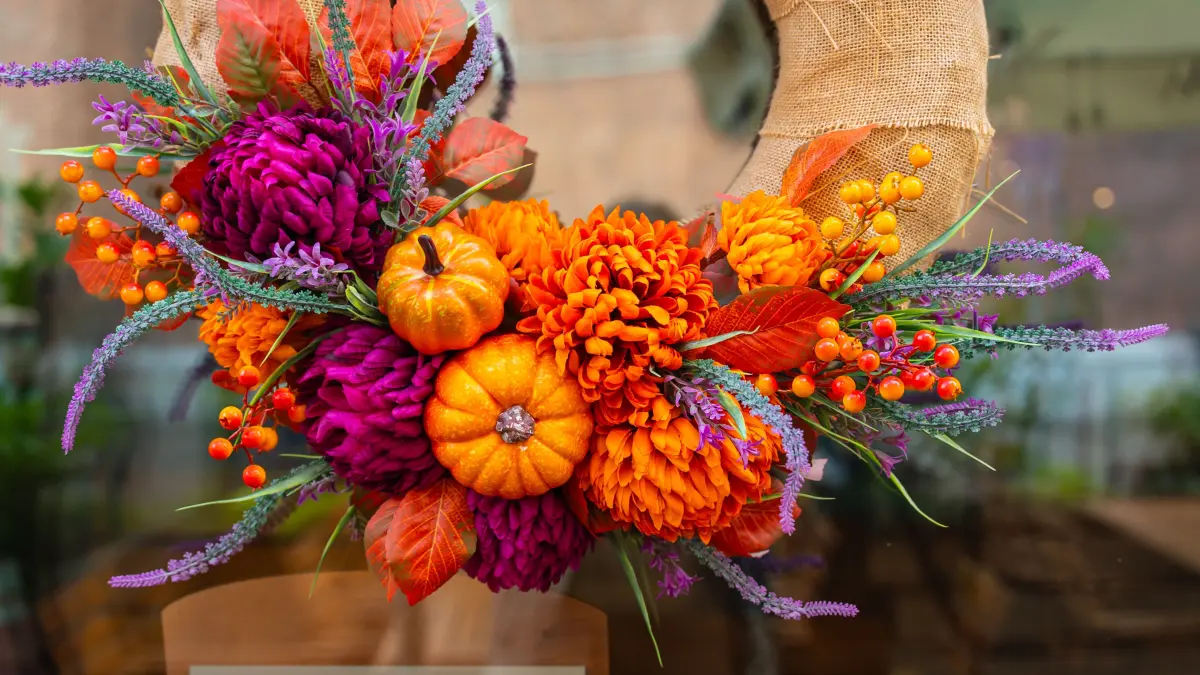 Herbstliche Kränze