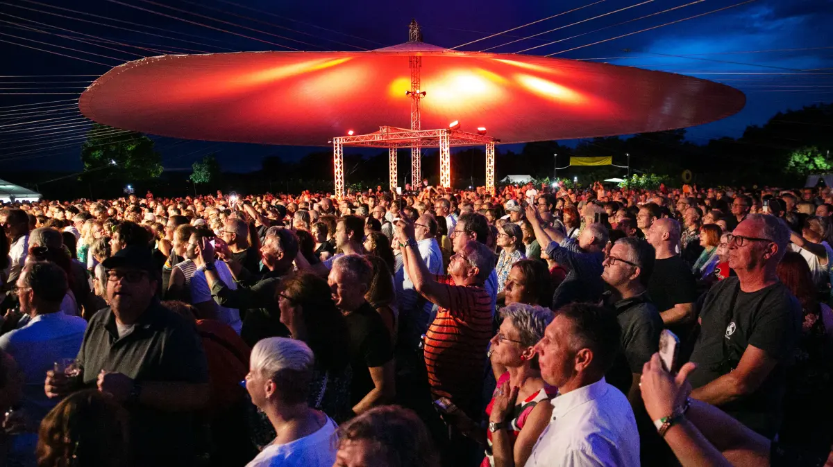 Kleine Gemeinde, große Veranstaltung: In Aichwald sorgt Goldgelb für goldene Musikmomente.
