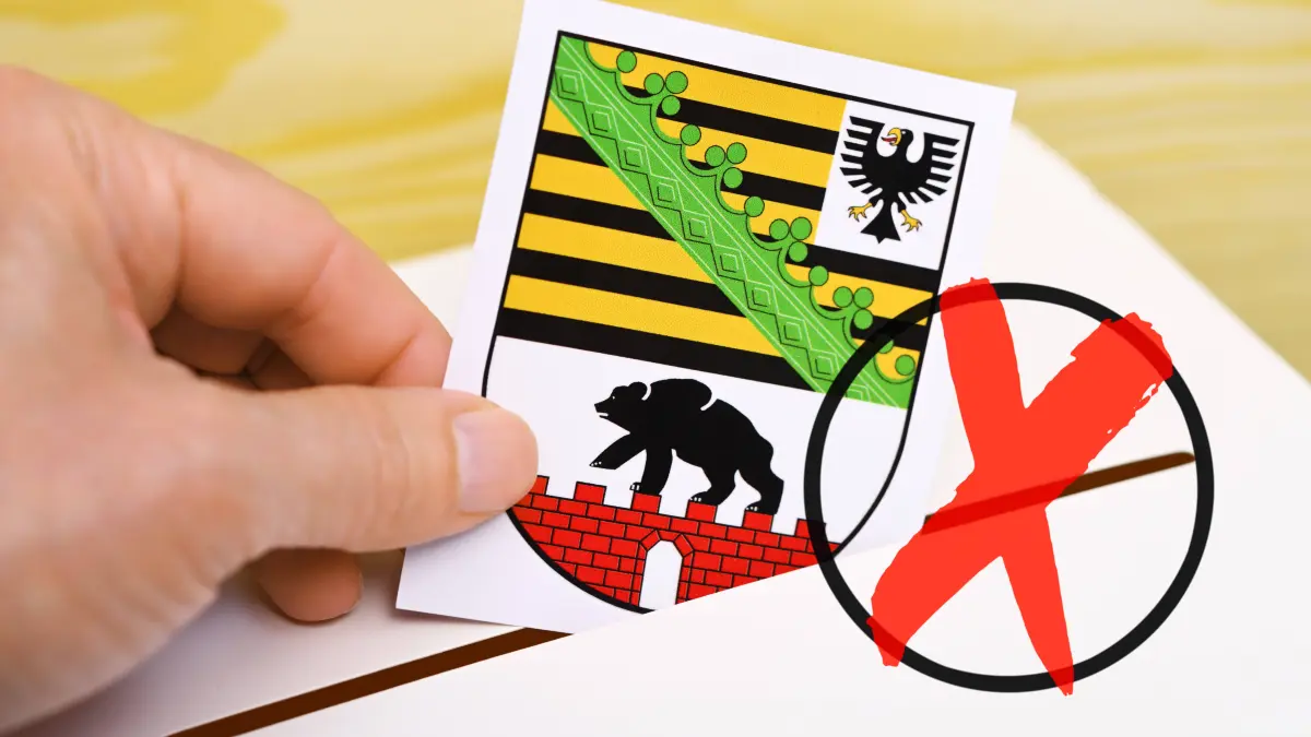Landtagswahl am 6. September in Sachsen-Anhalt.