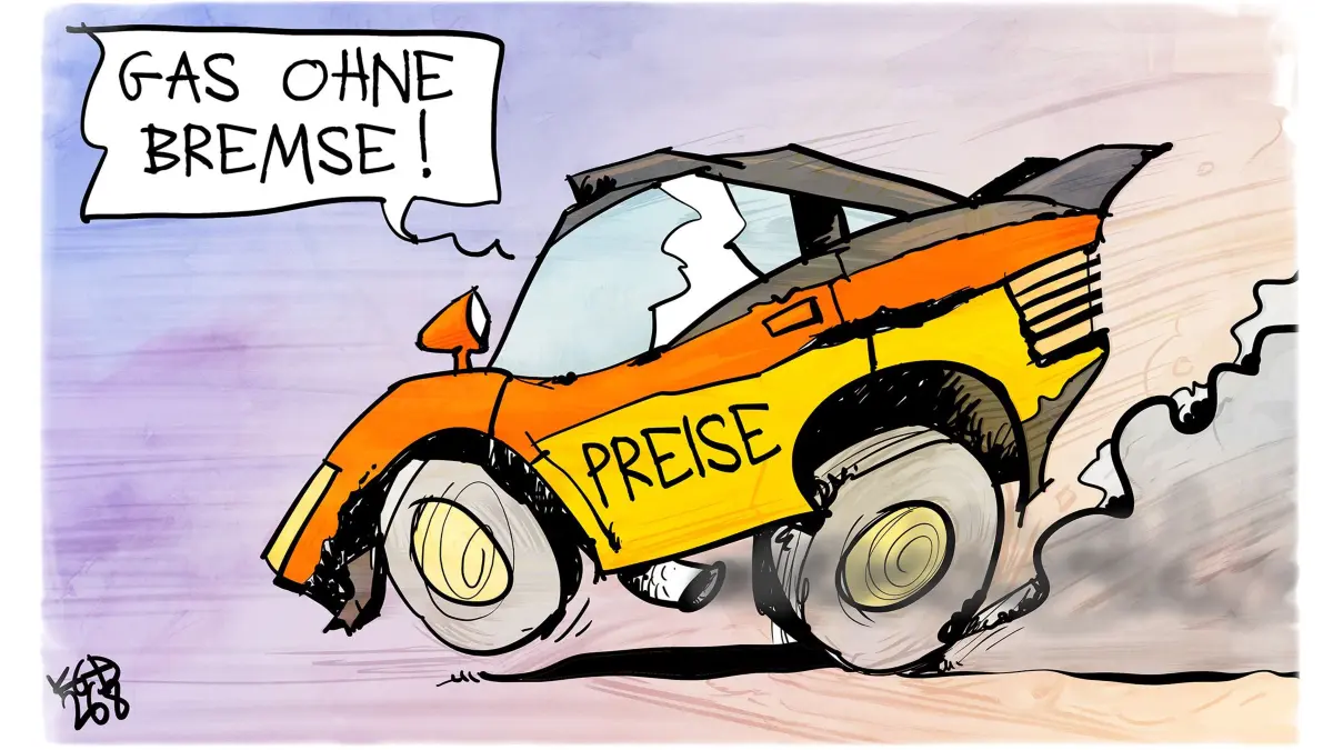 Die Spritpreise steigen und steigen