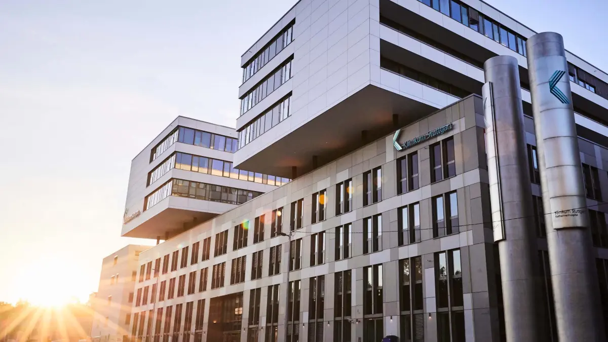 Das Klinikum Stuttgart plant bis 2035 klimaneutral zu sein.