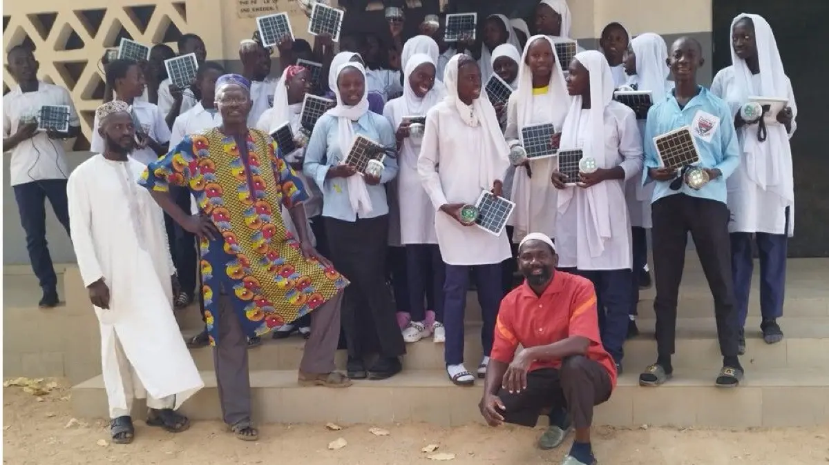 Solarlampen für Gambia