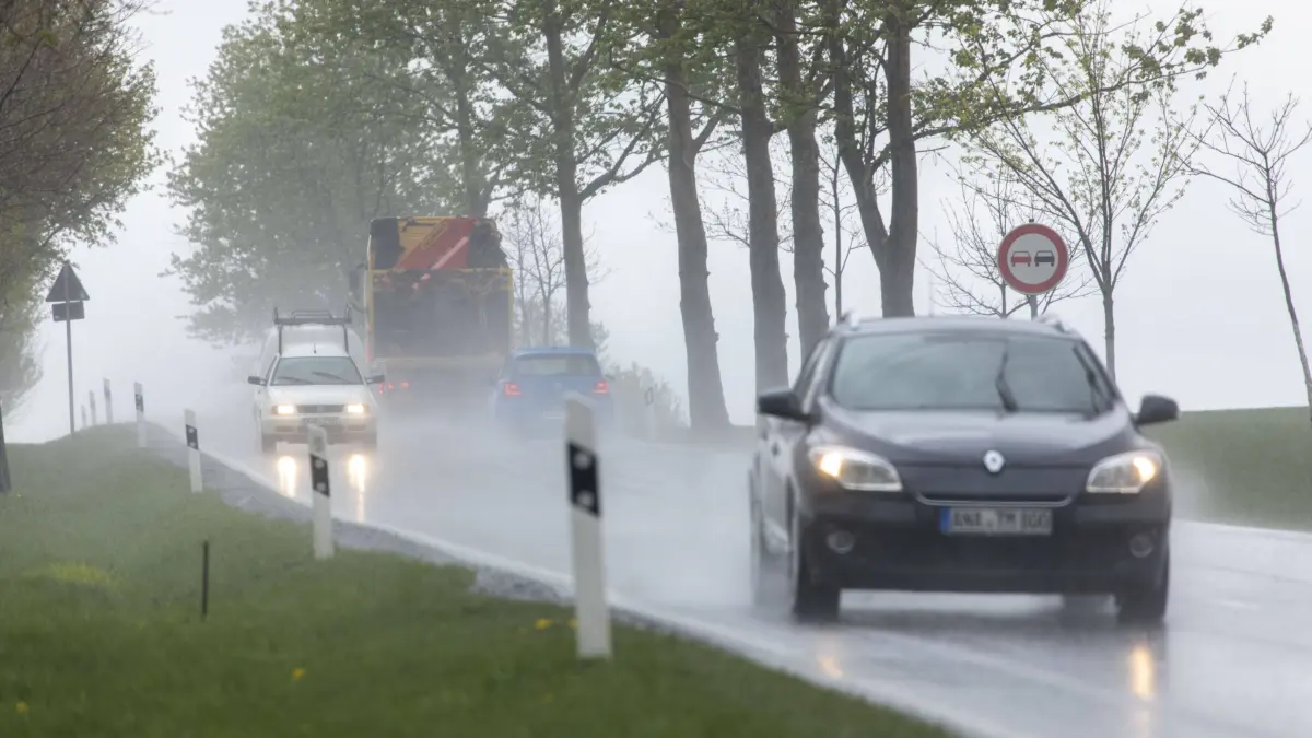 200229 Regen. Regen, endlich Regen Nach wochenlanger Dürre und Trockenheit erfolgte am Mittwoch ein Wetterumschwung. Nach tagelanger Trockenheit, Dürre, Dreck und Staub kam dieses nasse Zeug vom Himmel. Dicke Tropfen, Pfützen, Wasser auf den Straßen was für ein seltenes Bild. Die Natur freut es. In Annaberg-Buchholz explodierte nach dem dicken Regenschauer die Natur regelrecht. Der Löwenzahn ging in einer Pracht auf, wartete regelrecht auf den Regen. Und auch der Regenschirm wurde wieder benötigt, viele Wissen vielleicht gar nicht mehr wie er aussieht. Auf den Autos hingegen lag eine dicke Pollenschicht, für Allergiker gut, denn diese wurden auch mit ausgespült. Annaberg-Buchholz Sachsen Deutschland *** 200229 Rain Rain, finally rain After weeks of drought and dryness a change in the weather occurred on Wednesday After day