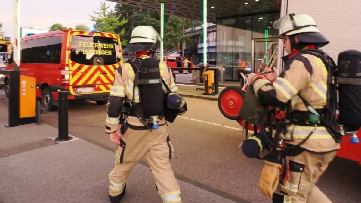 Brand bei Trumpf Ditzingen 20. August 2026