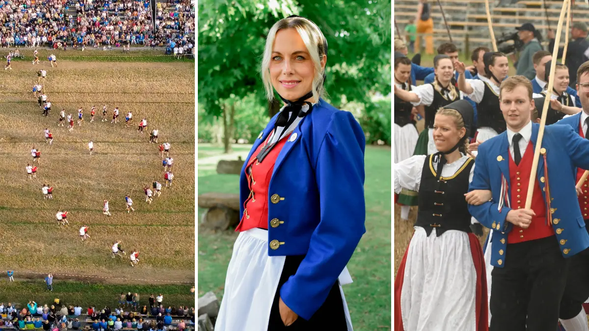 Schäfertanz Markgröningen - mit Vortänzerin Kathrin Späth